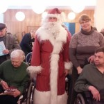 Рождественский концерт в доме престарелых "Сеневита"