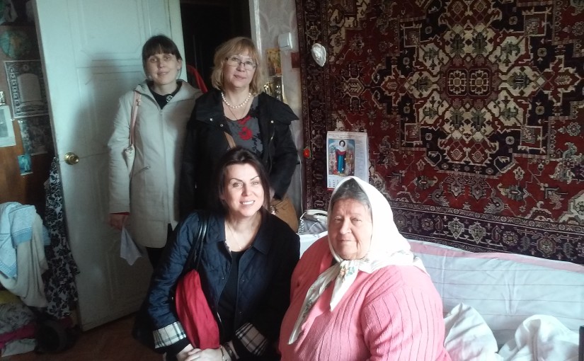 Пасхальные поздравления подопечных на дому