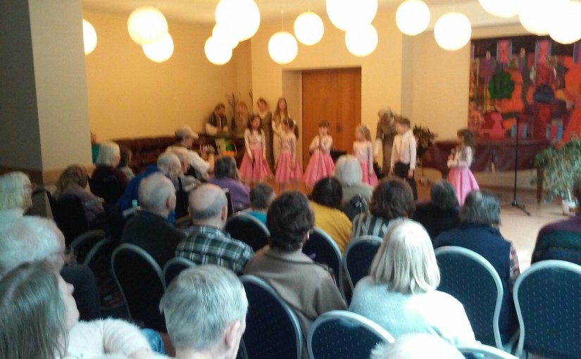 Пасхальный концерт в доме престарелых «Сеневита»