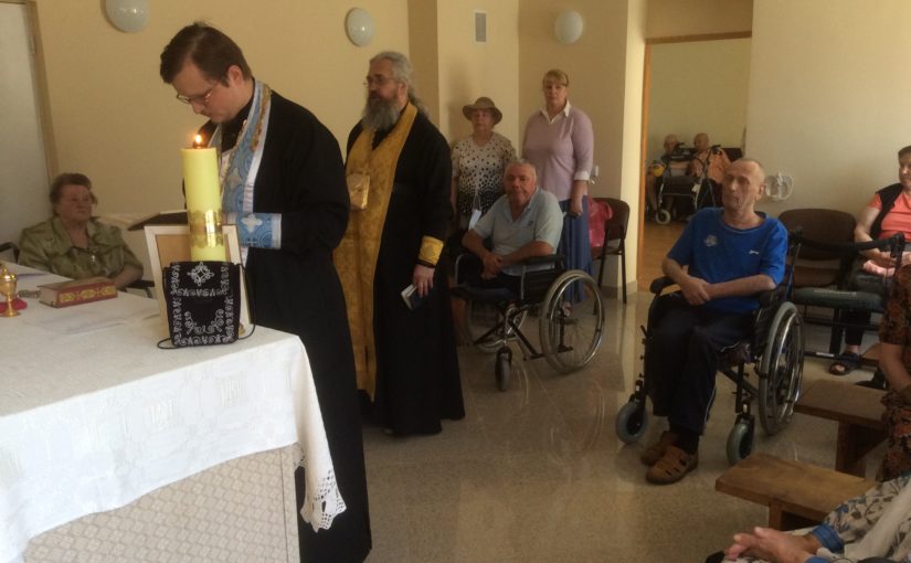 Духовное окормление в доме престарелых «Antaviliu pansionatas»
