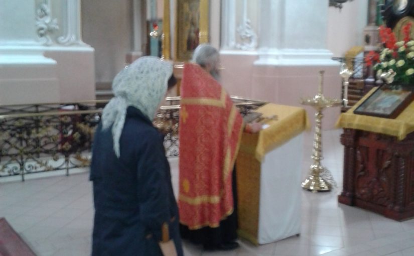 Молебен для мам, ожидающих рождения ребенка