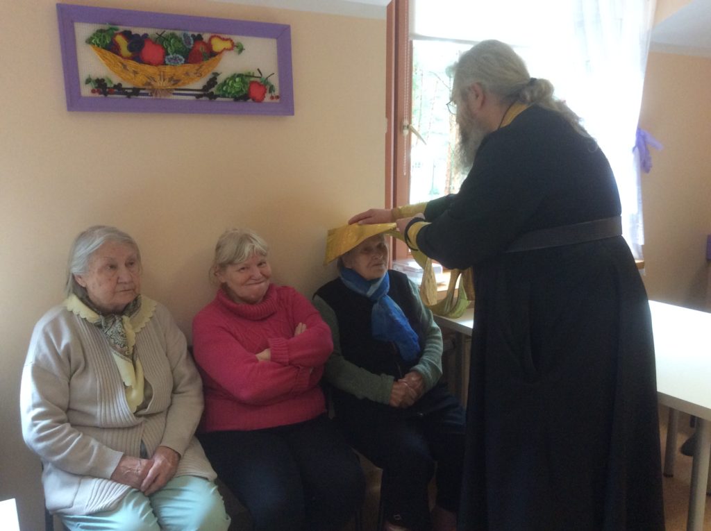 Духовное окормление в домах престарелых "Senevita", "Šilas", "Sevelis", "Prudiškes"