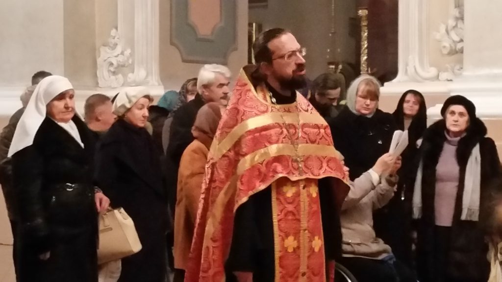 Молебен для добровольцев Вильнюсского благочиния