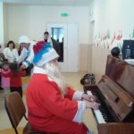 Посещениe Детского дома c Рождественским концертом