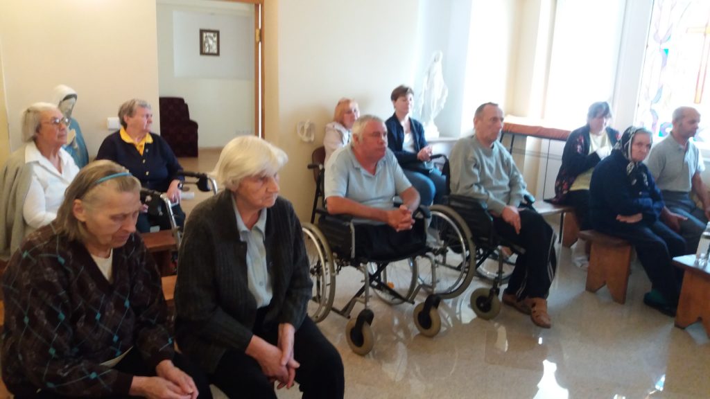 Духовное окормление в доме престарелых «Antavilui pensionate»