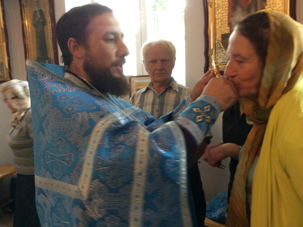 Молебен для добровольцев социального служения Вильнюсского благочиния