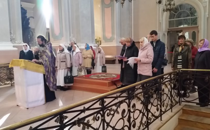 Молебен для добровольцев Вильнюсского благочиния