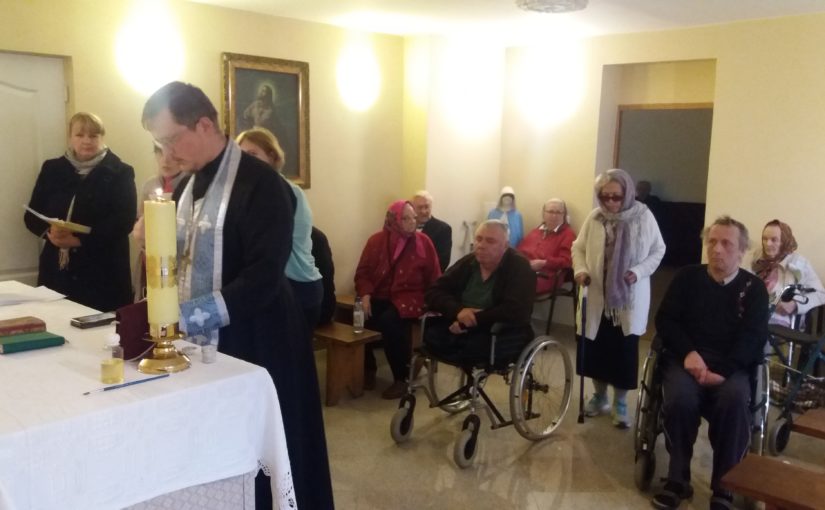 Обедница (Изобразительные) в доме престарелых Antavilių pensionatas