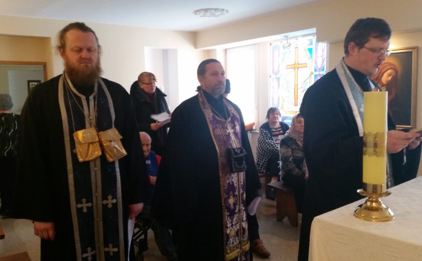 Духовное окормление в доме престарелых в Антавиляй Вильнюсского района