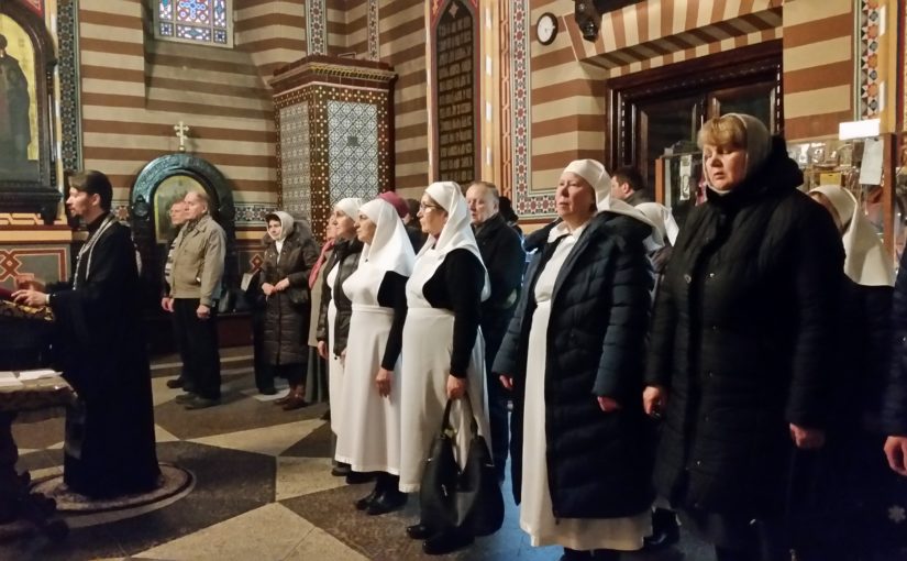 Молебен для добровольцев Вильнюсского благочиния
