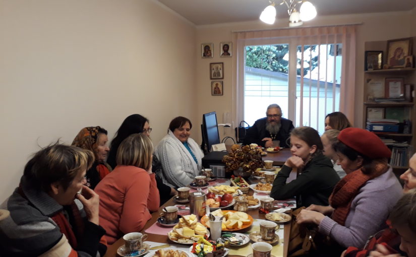 Молебен для добровольцев социального служения Свято-Духова монастыря г.Вильнюса