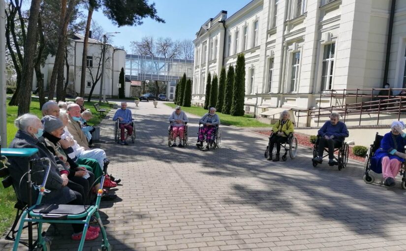 Благотворительный концерт в больнице Вилкпедес