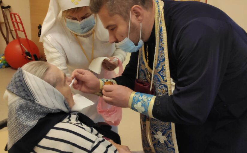 Духовное окормление в доме престарелых «Сеневита»