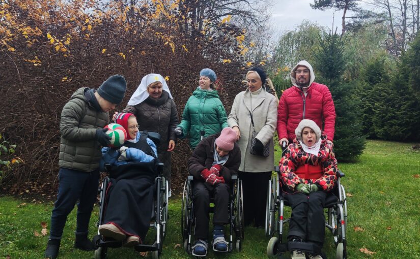 Посещение психоневрологического пансионата в Прудишкес.